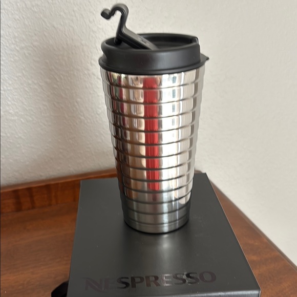 Nespresso Silver Travel Mug - Picture 2 of 5